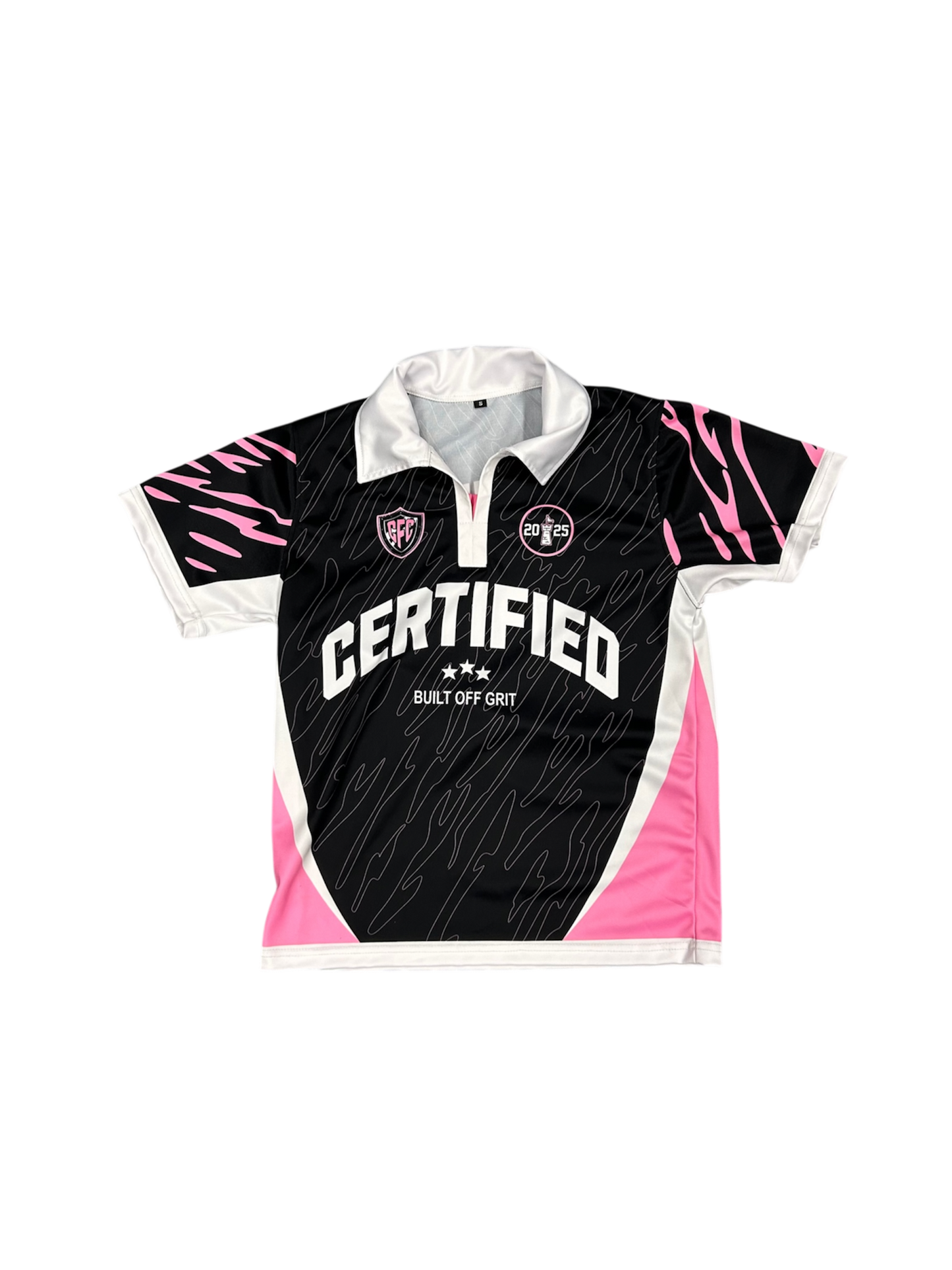 Certified 11 - Black Pink Jersey - Built Off Grit