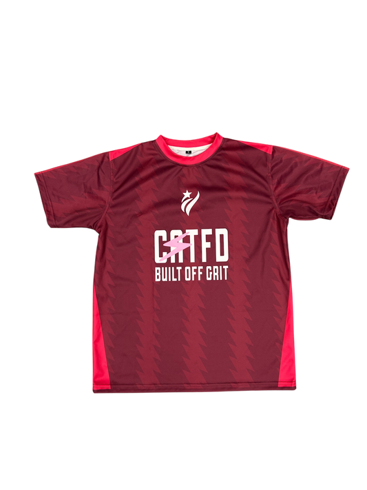 Certified 11 - Burgundy Pink Jersey - Built Off Grit