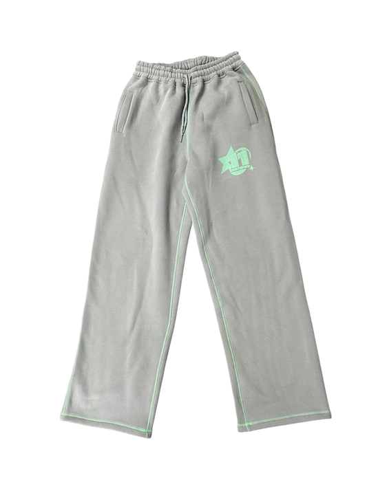 Certified 11 Oversize Sweatpants Grey Tiffany Green