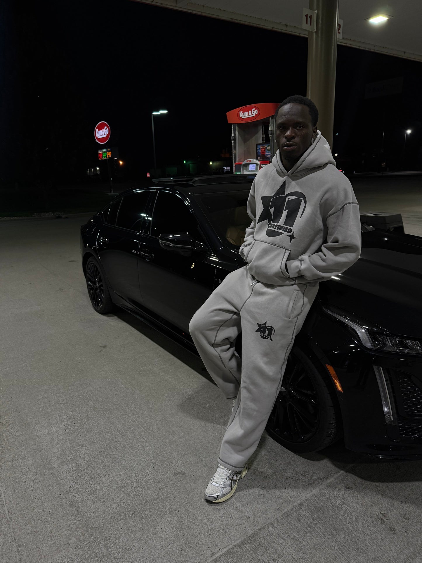 Certfied 11 Oversize Sweatpants Grey Black